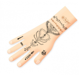 Tatuiruotės - rytietiški raštai (daugiau nei 50 tatuiruočių)