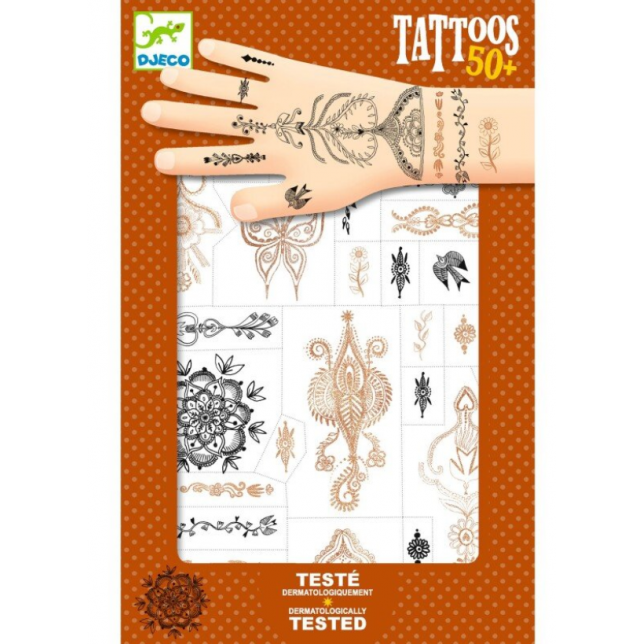 Tatuiruotės - rytietiški raštai (daugiau nei 50 tatuiruočių)