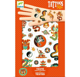 Tatuiruotės - kovos menai (daugiau nei 50 tatuiruočių)