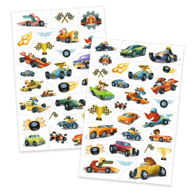 Tatuiruotės - Greiti automobiliai (daugiau nei 50 tatuiruočių)