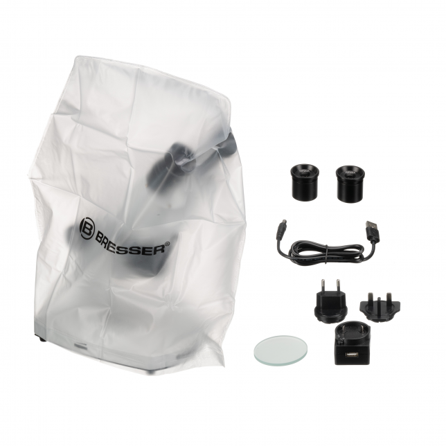 BRESSER Researcher ICD LED 20x-80x stereo mikroskopas