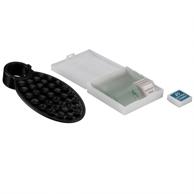 BRESSER Erudit Basic Bino 40x-400x Mikroskopas
