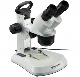 BRESSER stereo trinokulinis mikroskopas „Analyth STR 10x-40x“ su „MikrOkular LF Full HD“ kamera