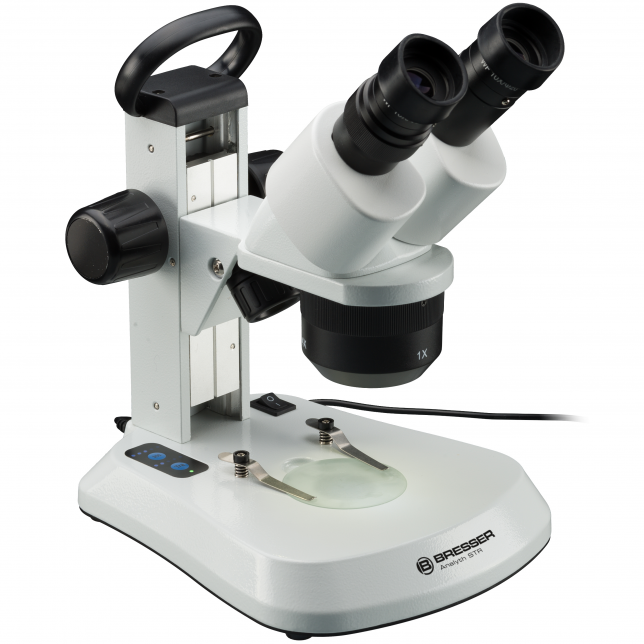 BRESSER stereo trinokulinis mikroskopas „Analyth STR 10x-40x“ su „MikrOkular LF Full HD“ kamera