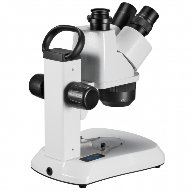 BRESSER stereo trinokulinis mikroskopas „Analyth STR 10x-40x“ su „MikrOkular LF Full HD“ kamera