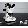 BRESSER stereo trinokulinis mikroskopas „Analyth STR 10x-40x“ su „MikrOkular LF Full HD“ kamera