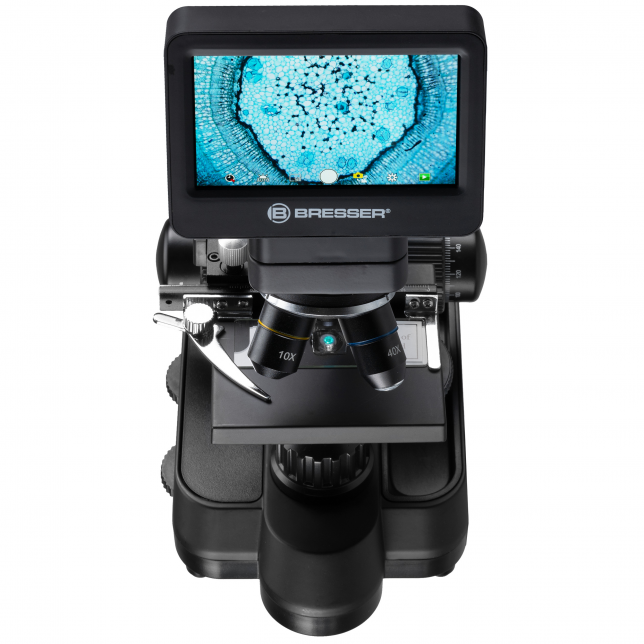 BRESSER Biolux Touch 5MP HDMI skaitmeninis mikroskopas mokyklai ir pomėgiams