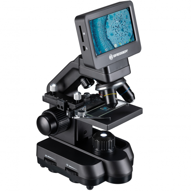 BRESSER Biolux Touch 5MP HDMI skaitmeninis mikroskopas mokyklai ir pomėgiams