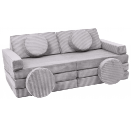 Modulinė poroloninė sofa, kapučino spalvos