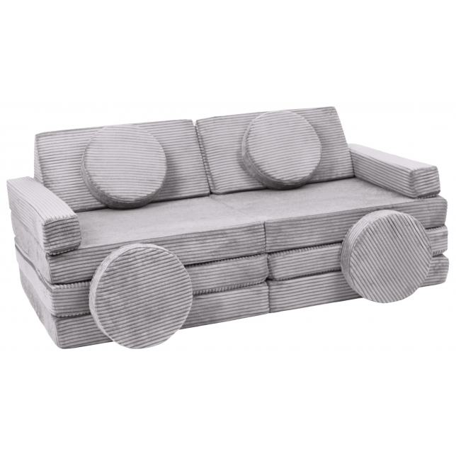 Modulinė poroloninė sofa, kapučino spalvos