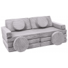 Modulinė poroloninė sofa, kapučino spalvos