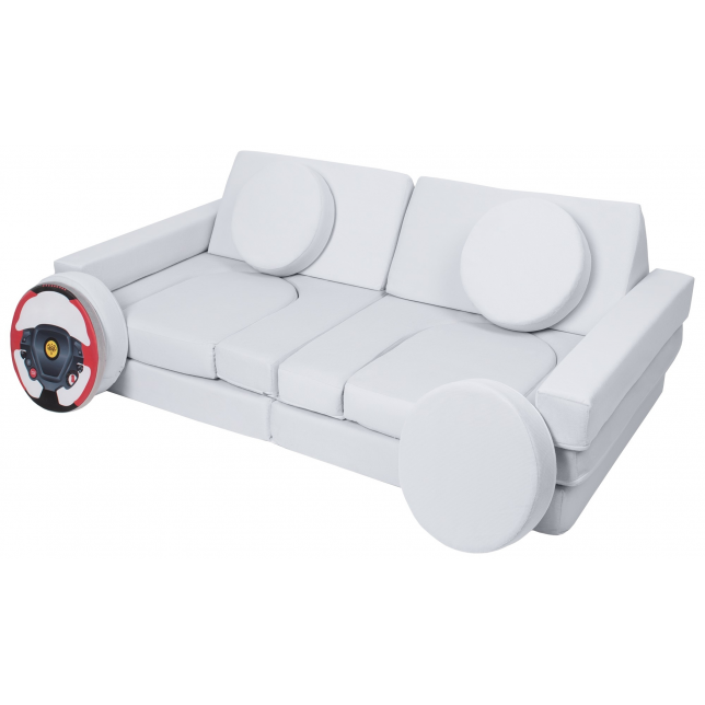 Modulinė poroloninė sofa, kapučino spalvos