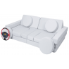 Modulinė poroloninė sofa, kapučino spalvos
