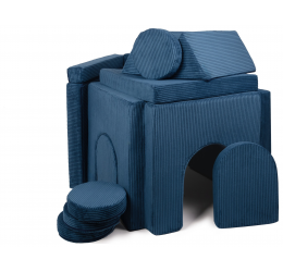 Modulinė poroloninė sofa, kapučino spalvos