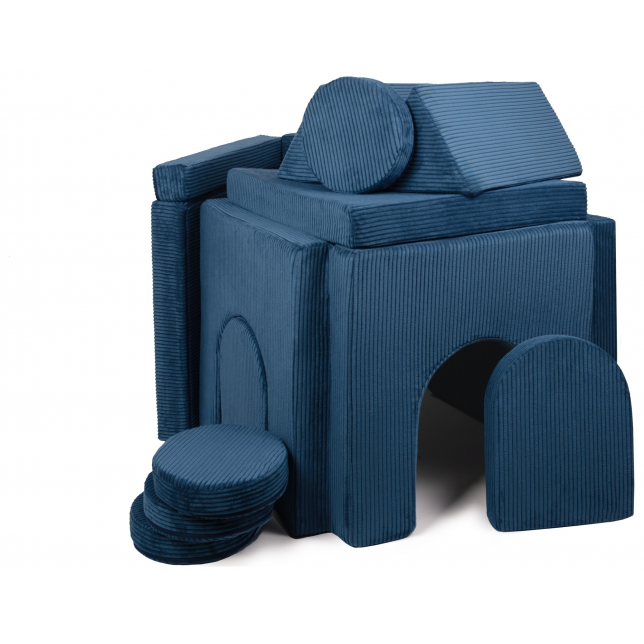 Modulinė poroloninė sofa, kapučino spalvos