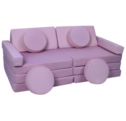 Modulinė poroloninė sofa, kapučino spalvos