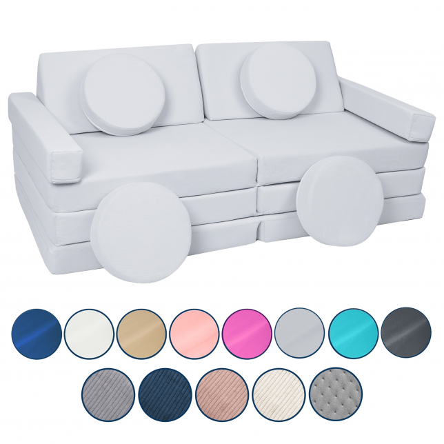Modulinė poroloninė sofa, kapučino spalvos
