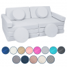 Modulinė poroloninė sofa, kapučino spalvos