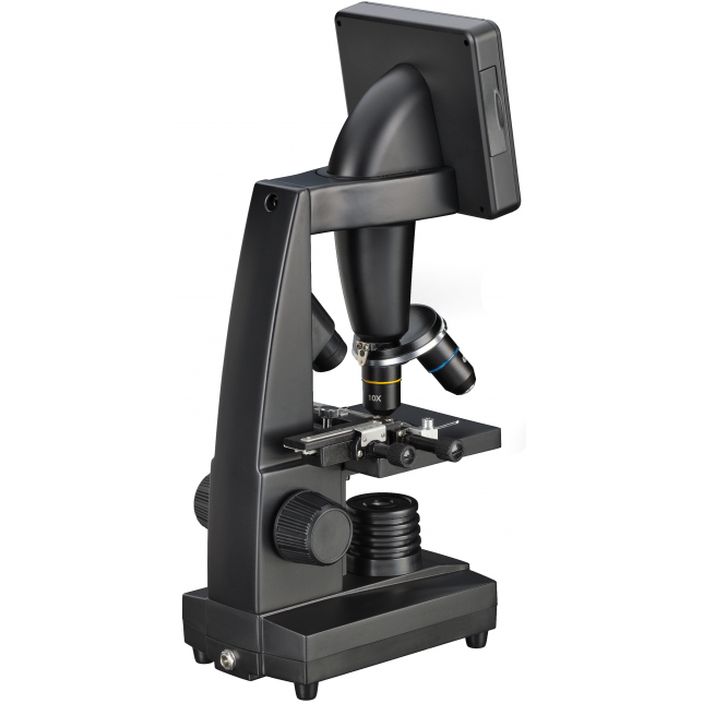BRESSER LCD mokinių mikroskopas 8,9 cm (3,5 colio)