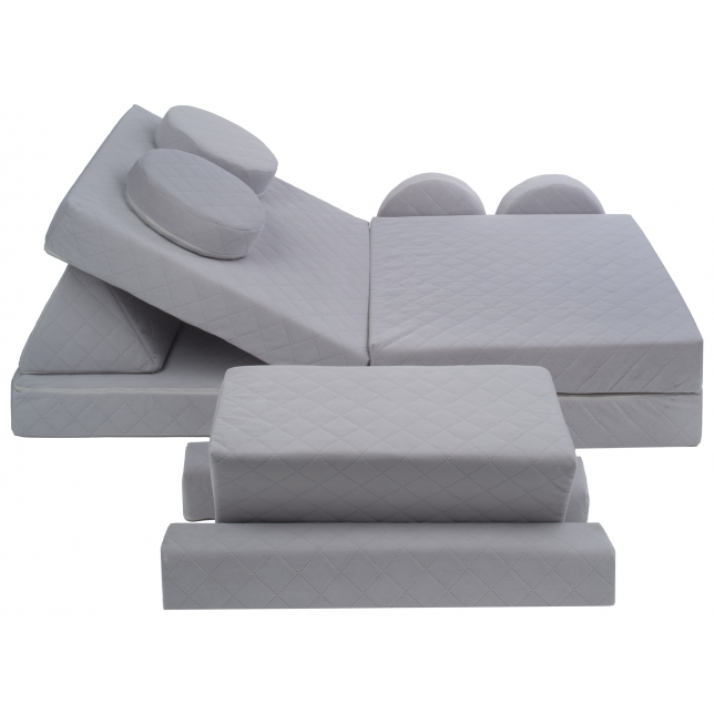Minkšta modulinė sofa  - blokai, įvairių spalvų