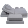 Minkšta modulinė sofa  - blokai, įvairių spalvų