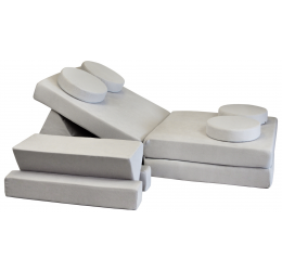 Minkšta modulinė sofa  - blokai, įvairių spalvų