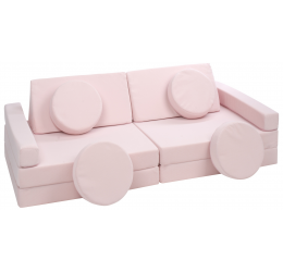 Minkšta modulinė sofa  - blokai, įvairių spalvų