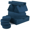 Minkšta modulinė sofa  - blokai, įvairių spalvų