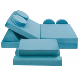 Minkšta modulinė sofa  - blokai, įvairių spalvų