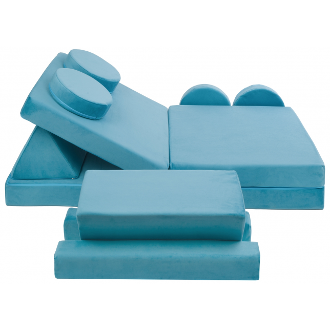 Minkšta modulinė sofa  - blokai, įvairių spalvų