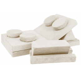 Minkšta modulinė sofa  - blokai, įvairių spalvų