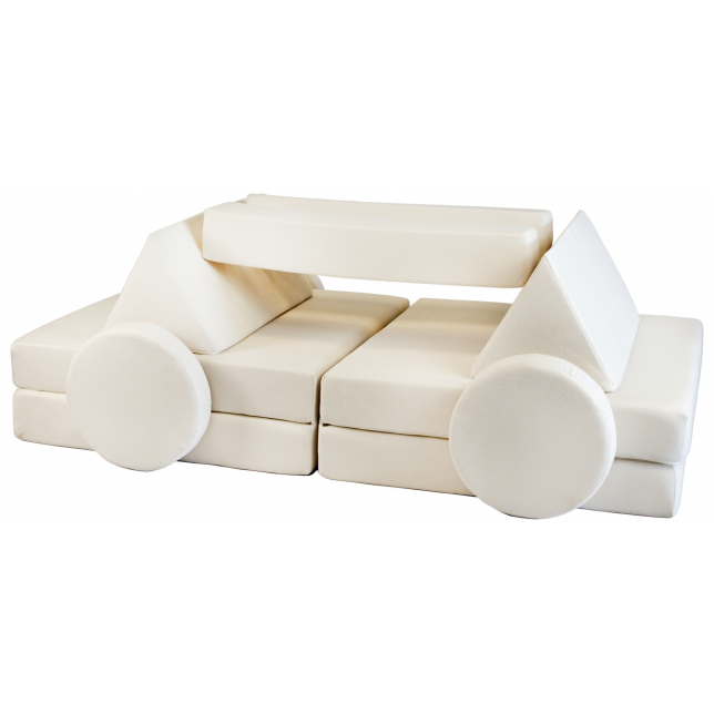 Minkšta modulinė sofa  - blokai, įvairių spalvų