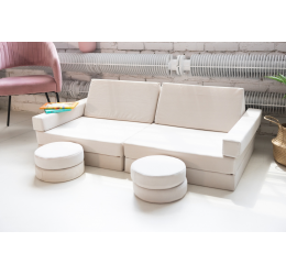 Minkšta modulinė sofa  - blokai, įvairių spalvų
