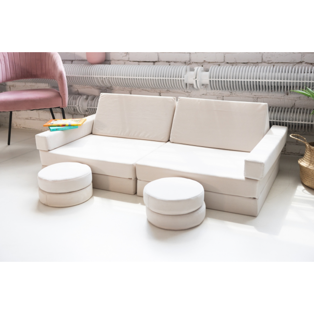 Minkšta modulinė sofa  - blokai, įvairių spalvų