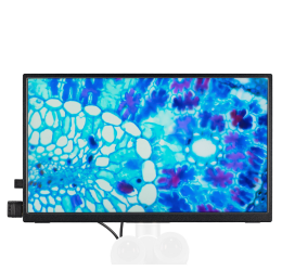 BRESSER mikroskopas „Science TRM 301“ su „MikroCam PRO HDMI 5MP“ kamera ir HDMI ekranu (13,3 colio)