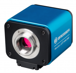 BRESSER mikroskopas „Science TRM 301“ su „MikroCam PRO HDMI 5MP“ kamera ir HDMI ekranu (13,3 colio)
