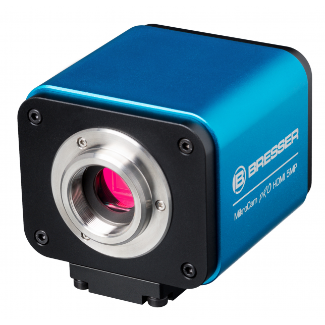 BRESSER mikroskopas „Science TRM 301“ su „MikroCam PRO HDMI 5MP“ kamera ir HDMI ekranu (13,3 colio)