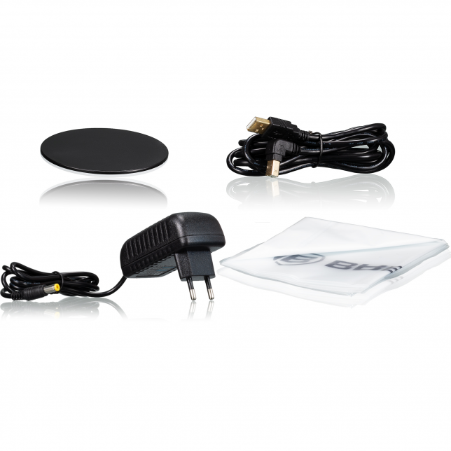 BRESSER Zoom Optics DST-0745 su MikroCam MINI Full HD HDMI kamera ir MINI HDMI Full HD ekranu (13,3 colio)