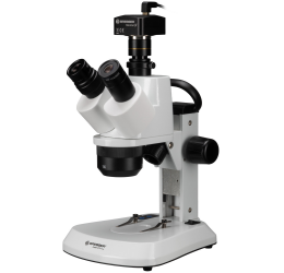 BRESSER stereo trinokulinis mikroskopas „Analyth STR 10x-40x“ su „MikroCam SP 3.1“ kamera