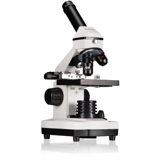 BRESSER Biolux NV 20x-1280x mikroskopas su HD USB kamera