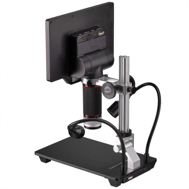 BRESSER WiFi 1080P skaitmeninis mikroskopas 2L su LCD ekranu