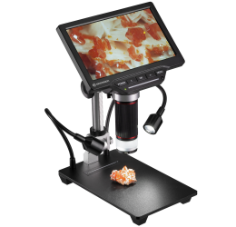 BRESSER WiFi 1080P skaitmeninis mikroskopas 2L su LCD ekranu