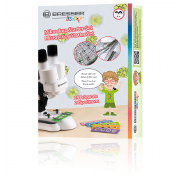 BRESSER JUNIOR eksperimentinis mikroskopijos pradinis rinkinys