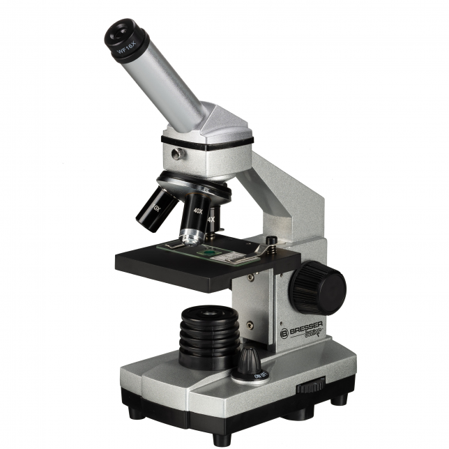BRESSER JUNIOR 40x-1024x mikroskopas su HD okuliaro kamera