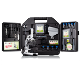 BRESSER JUNIOR Biotar DLX 300x-1200x mikroskopas su dėklu