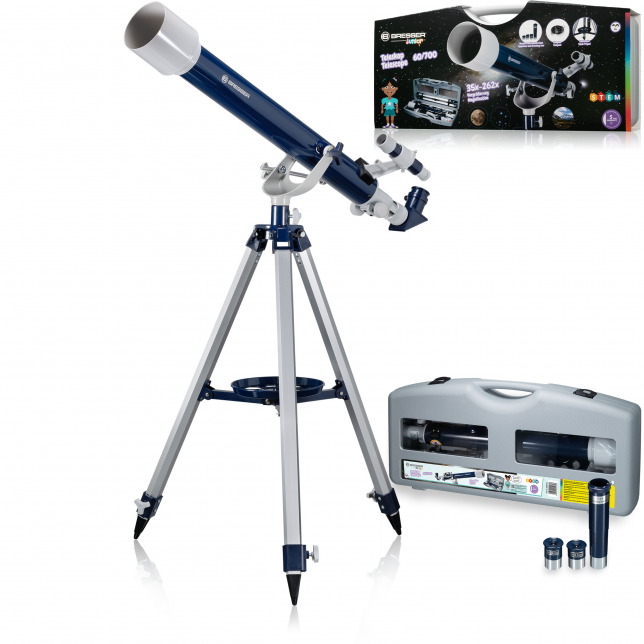 BRESSER JUNIOR 60/700 AZ1 refraktorinis teleskopas
