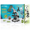 BRESSER JUNIOR Biolux CA 40x-1024x mikroskopas su išmaniojo telefono laikikliu