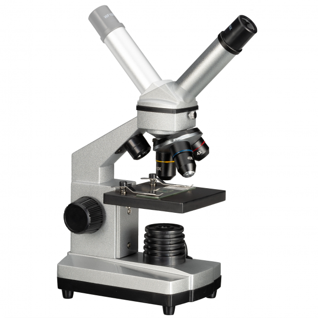 BRESSER JUNIOR 40x-1024x mikroskopo rinkinys su dėklu