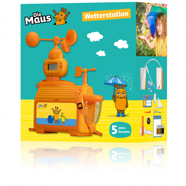 „DieMaus“ meteorologinė stotis vaikams