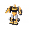 Transformuojamas robotas „MAGNET MECHA“ geltonas
